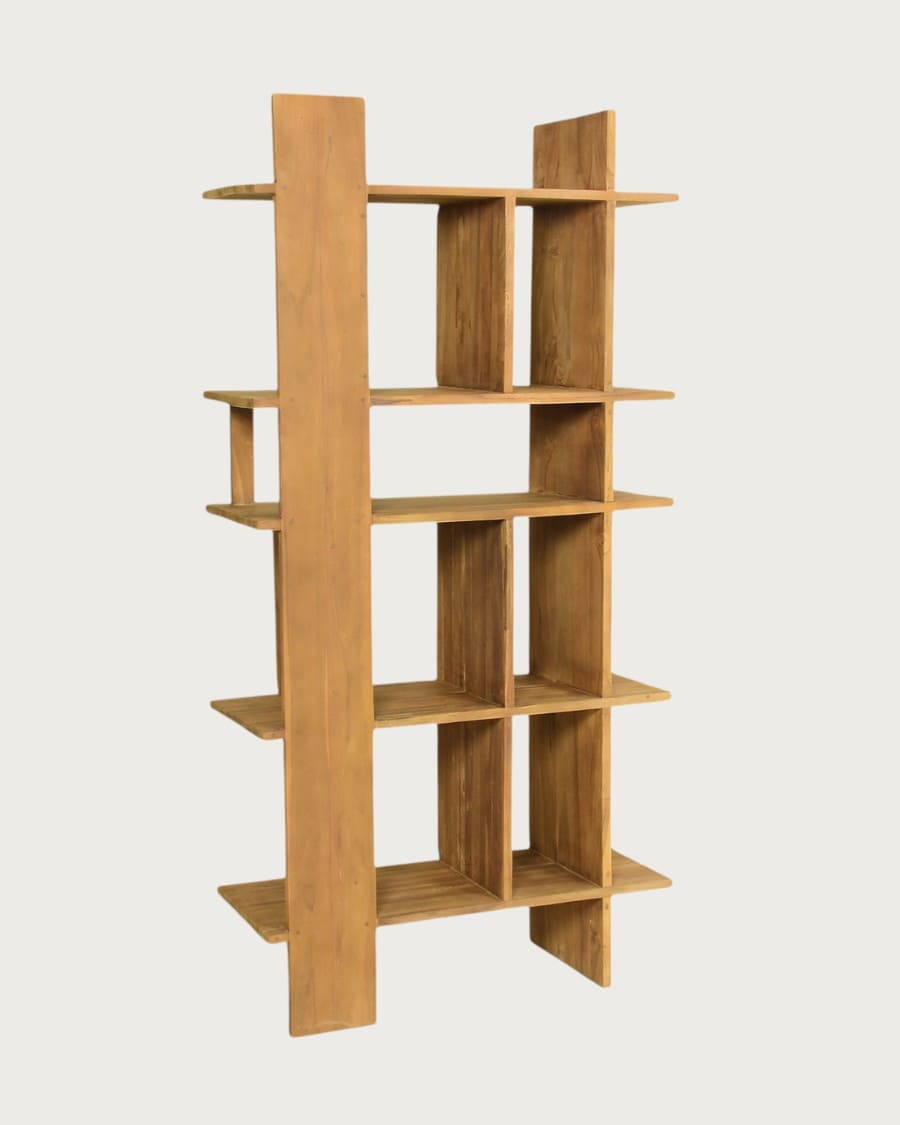 Riva - Libreria in teak massello