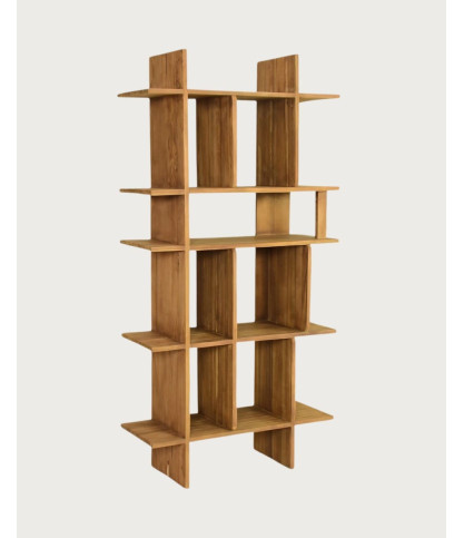 Riva - Libreria in teak massello