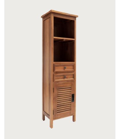 Voro - Columna de baño de teca maciza