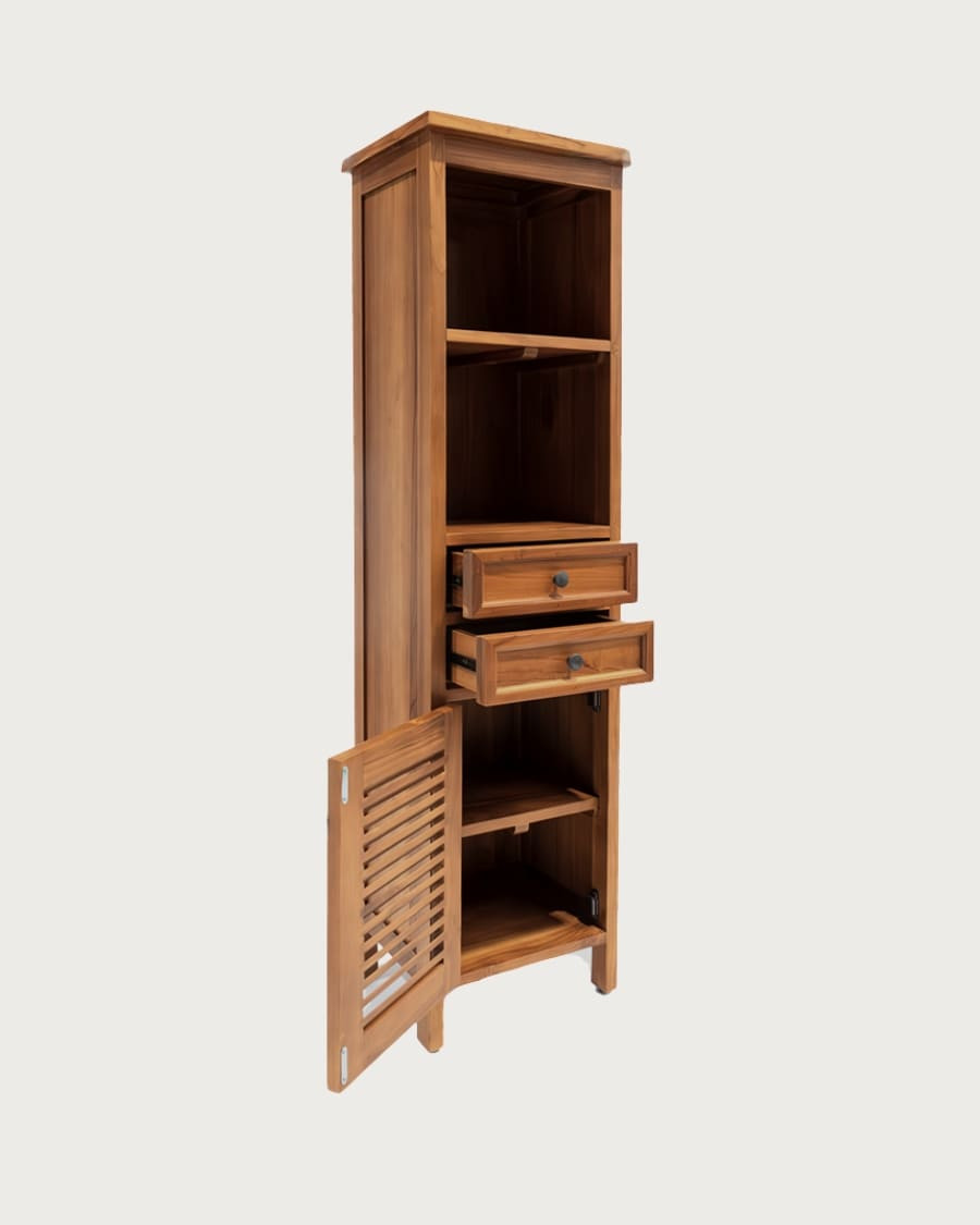 Voro - Columna de baño de madera de teca
