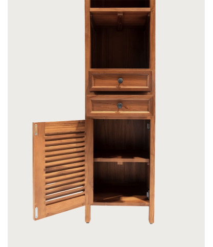 Voro - Colonne de salle de bain en bois de teck