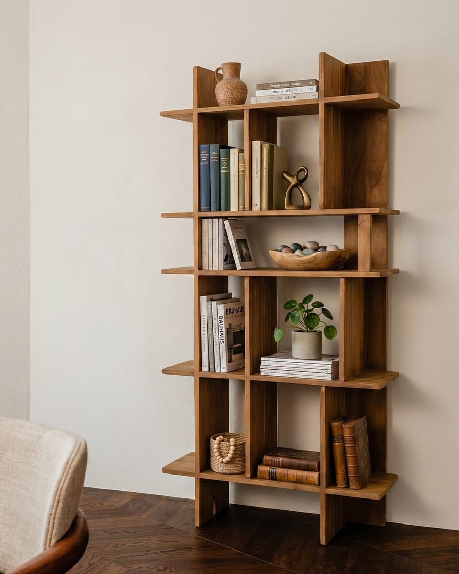 Riva - Libreria in teak...