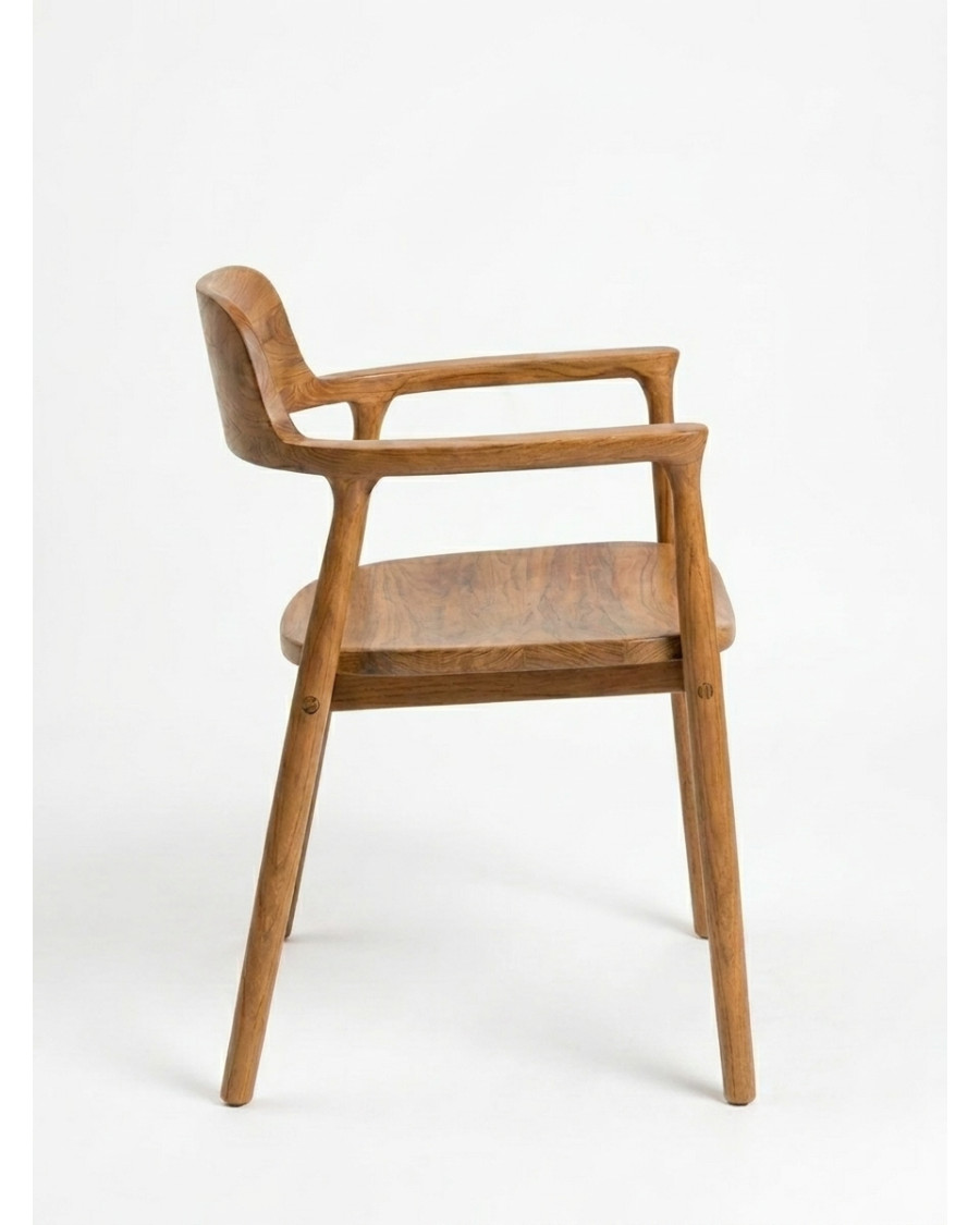 Kendi - Sedia in teak massello