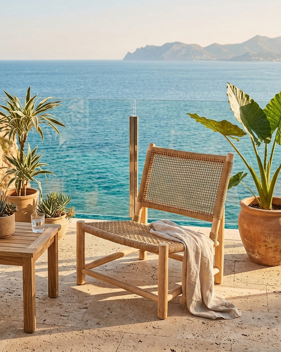 Jaya - Garden armchair in...