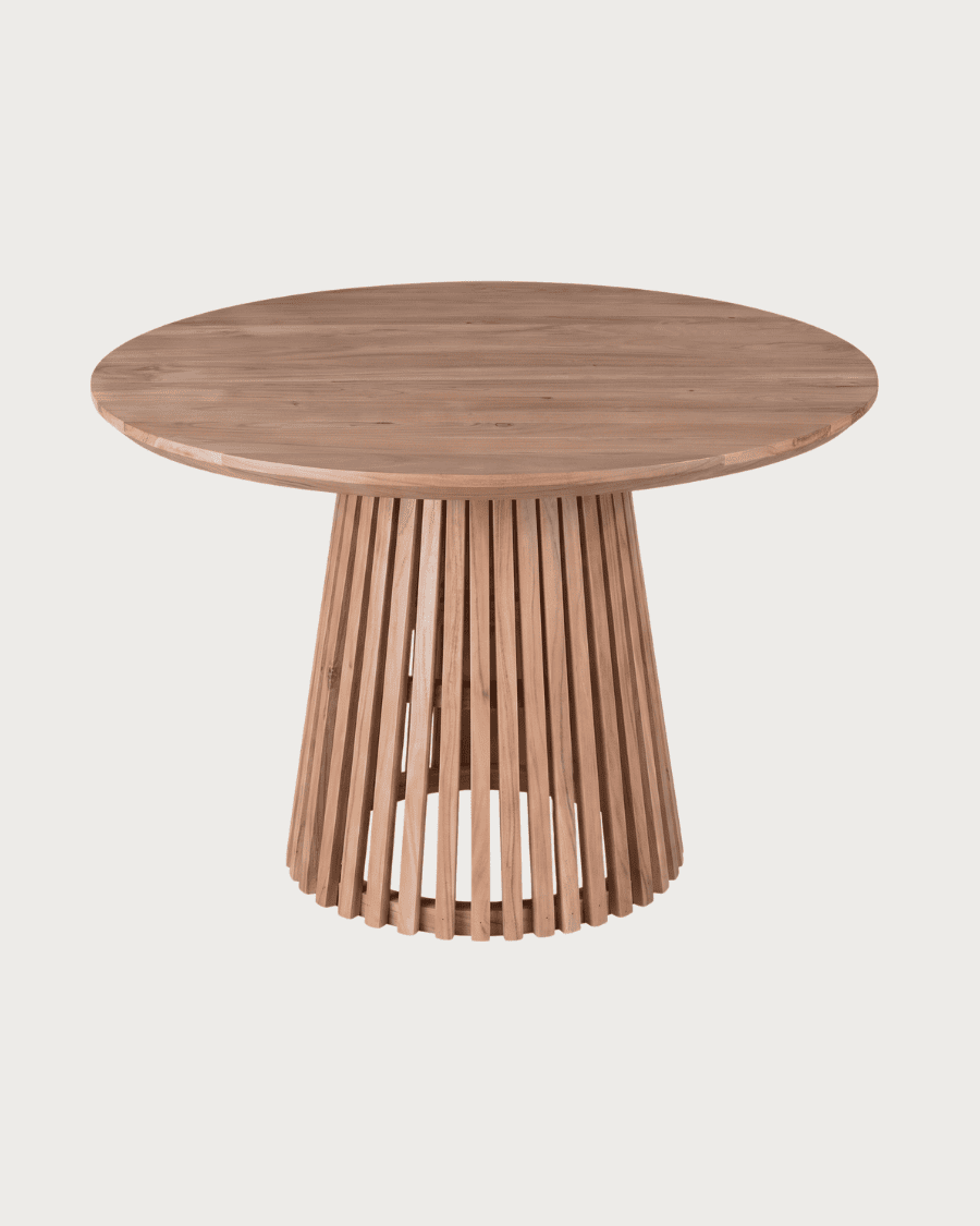Tibo - Round acacia wood dining table
