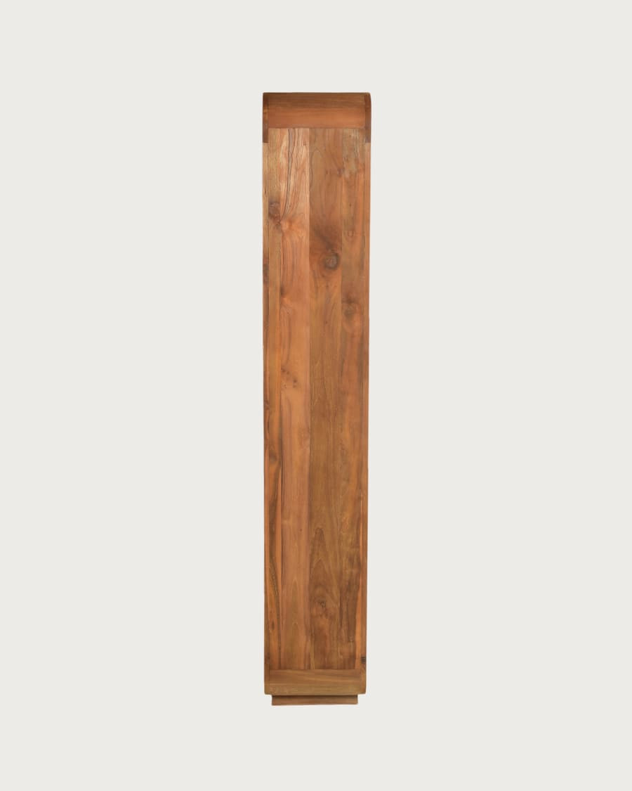 Tomo - Grote, massief teakhouten kolomplank