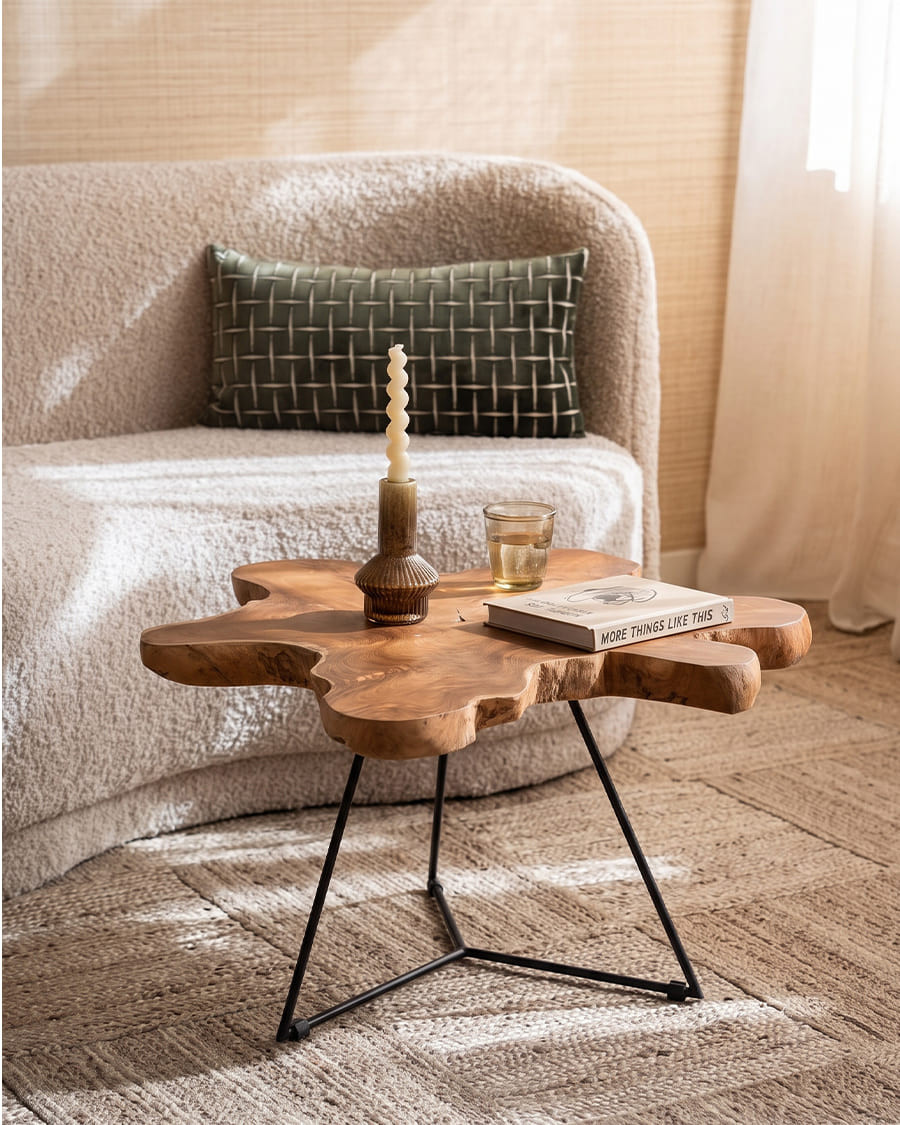 Stella - Table basse tronc...
