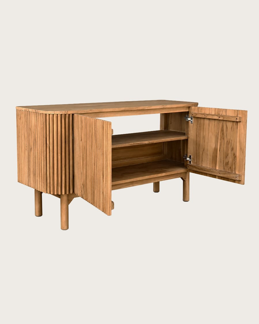 Orma - 2 Door Teak Wood Bathroom Cabinet