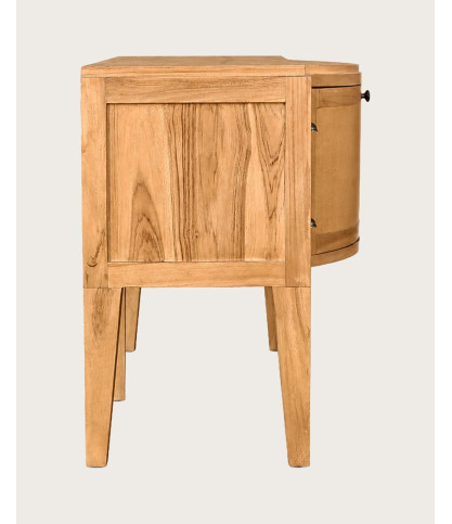 Dikana - Teak Sideboard mit Stauraum, 120 cm