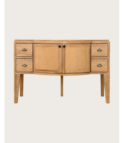 Dikana - Teak storage sideboard, 120 cm