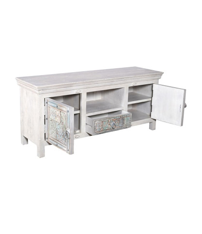 Viva - 150 cm gesneden houten tv standaard