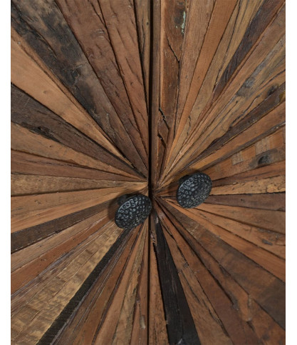 Mandala - Sideboard aus geschnitztem Mangoholz, 160 cm