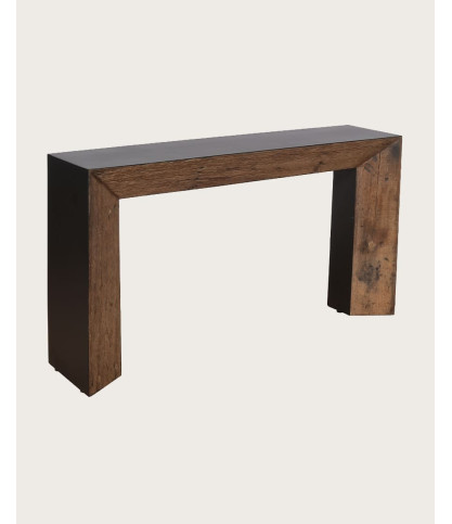 Luma - Consolle in legno massello di mango