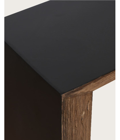 Luma - Console van massief mangohout