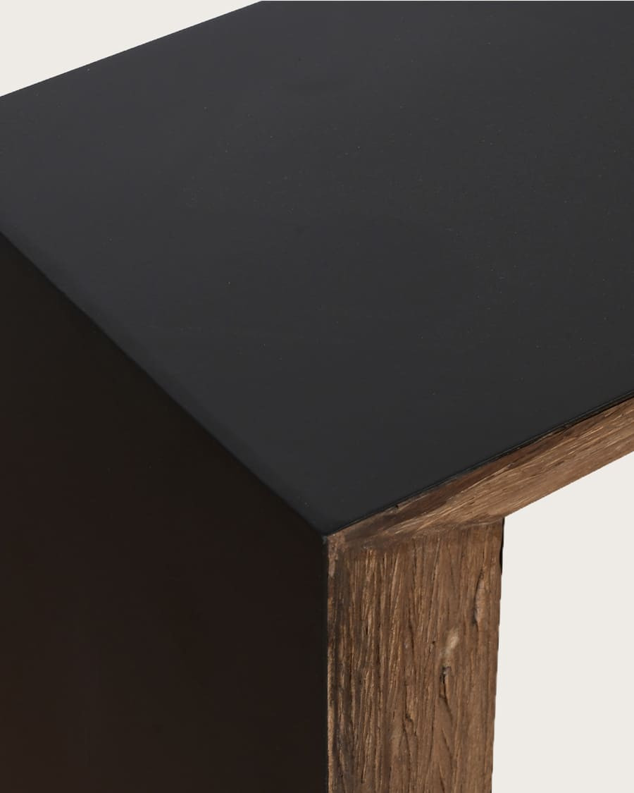 Luma - Console van massief mangohout