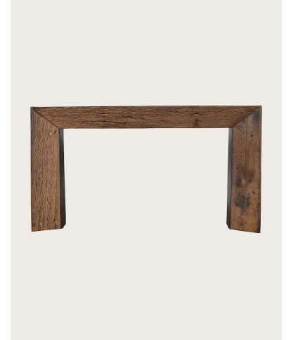 Luma - Console van massief mangohout
