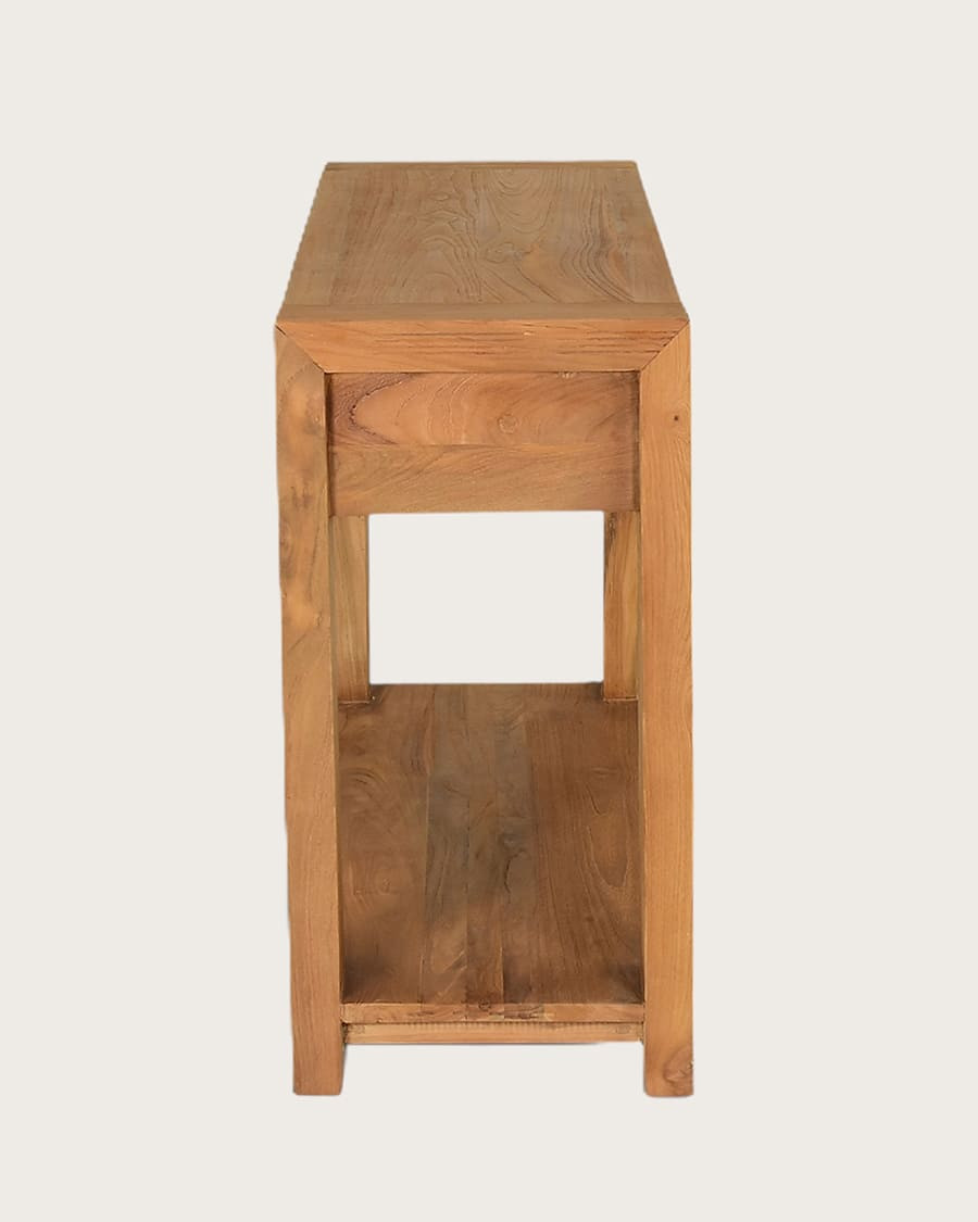 Kutaya - Solid teak console table