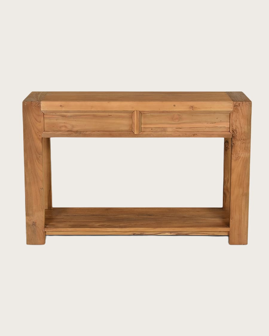 Kutaya - Solid teak console table