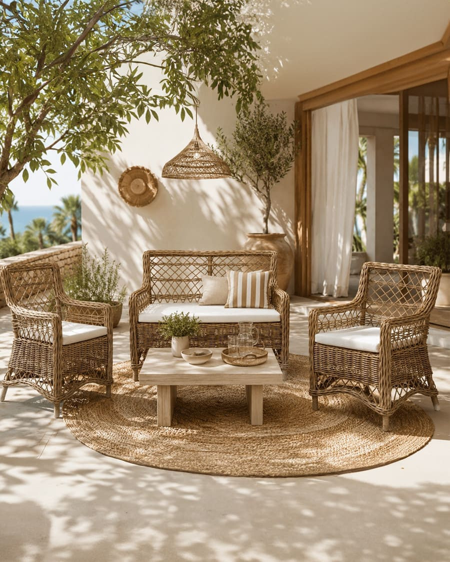Asana - Salon de jardin en...