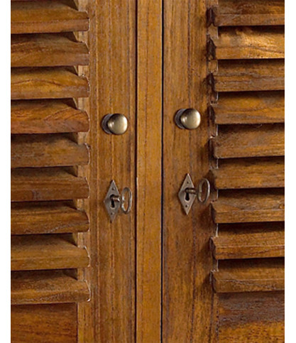Ariana - 2 türiger Kleiderschrank aus massivem Midi Holz