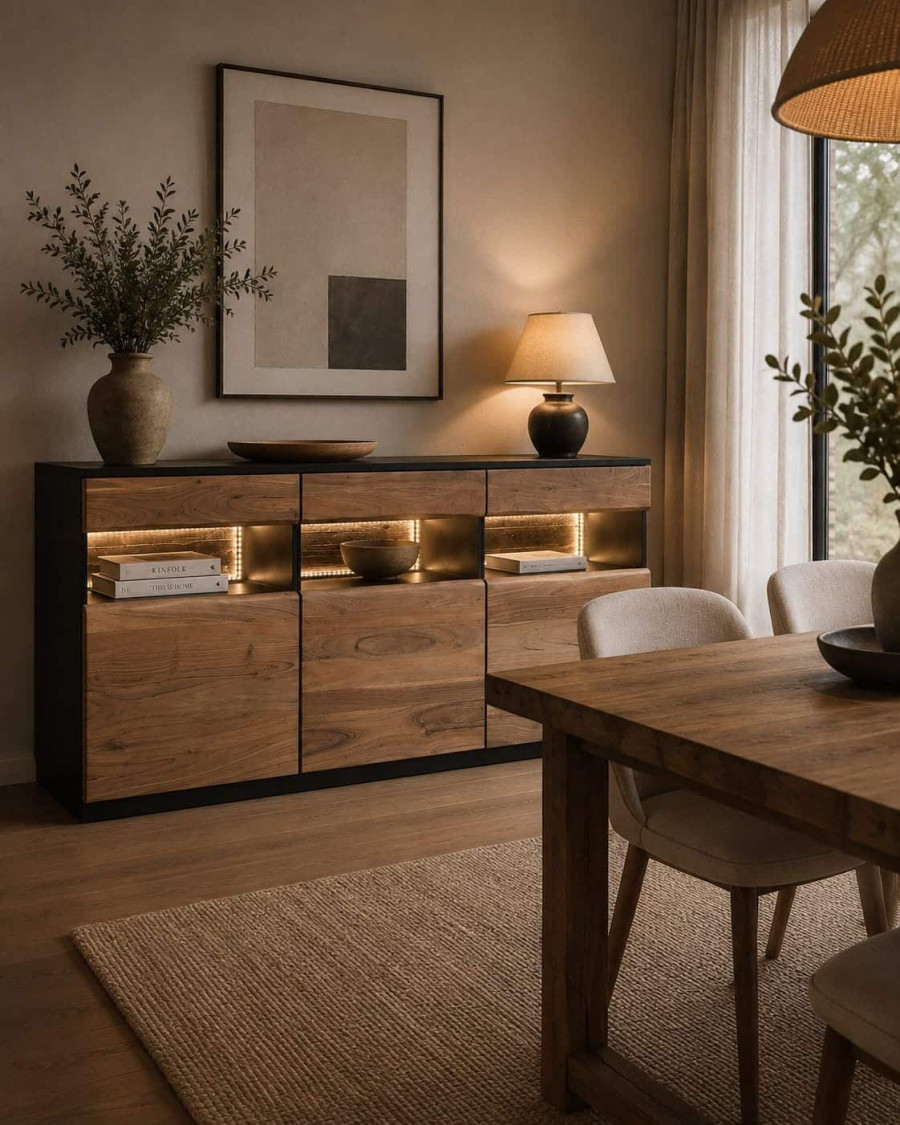 Leo - Niedriges Sideboard...