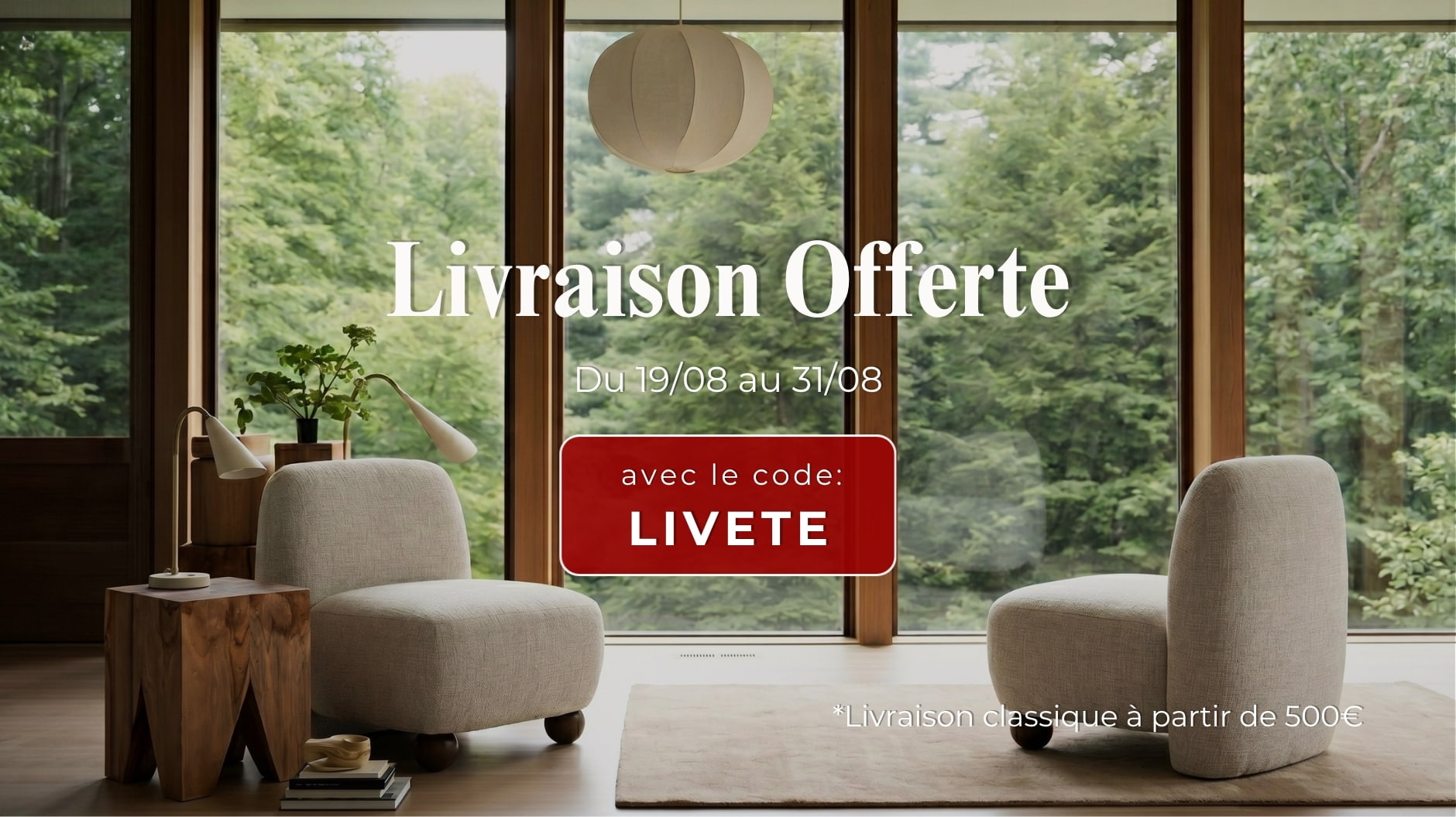 Livraison Gratuite Slide background