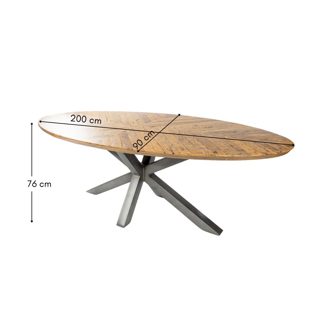 Table a manger ronde plateau granit