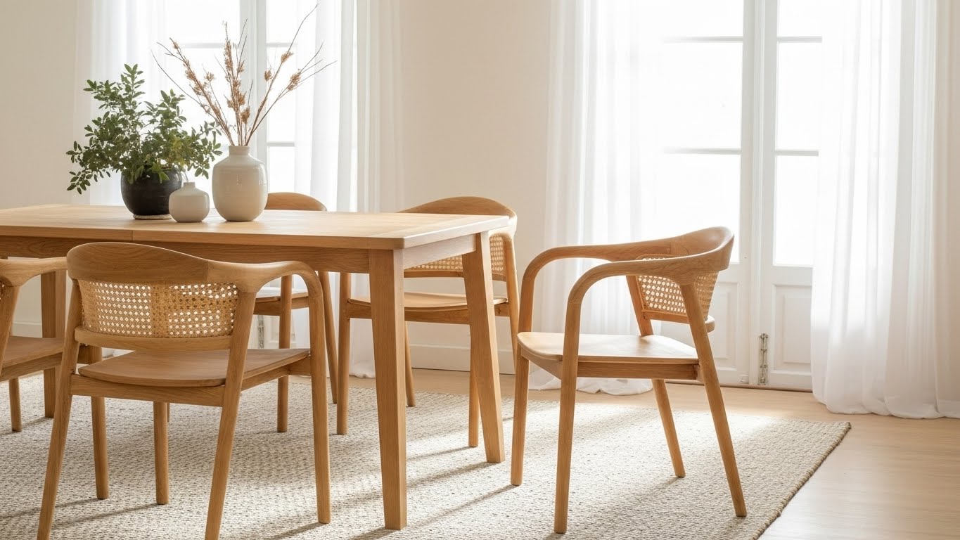 Les chaises dépareillées, la tendance 2026