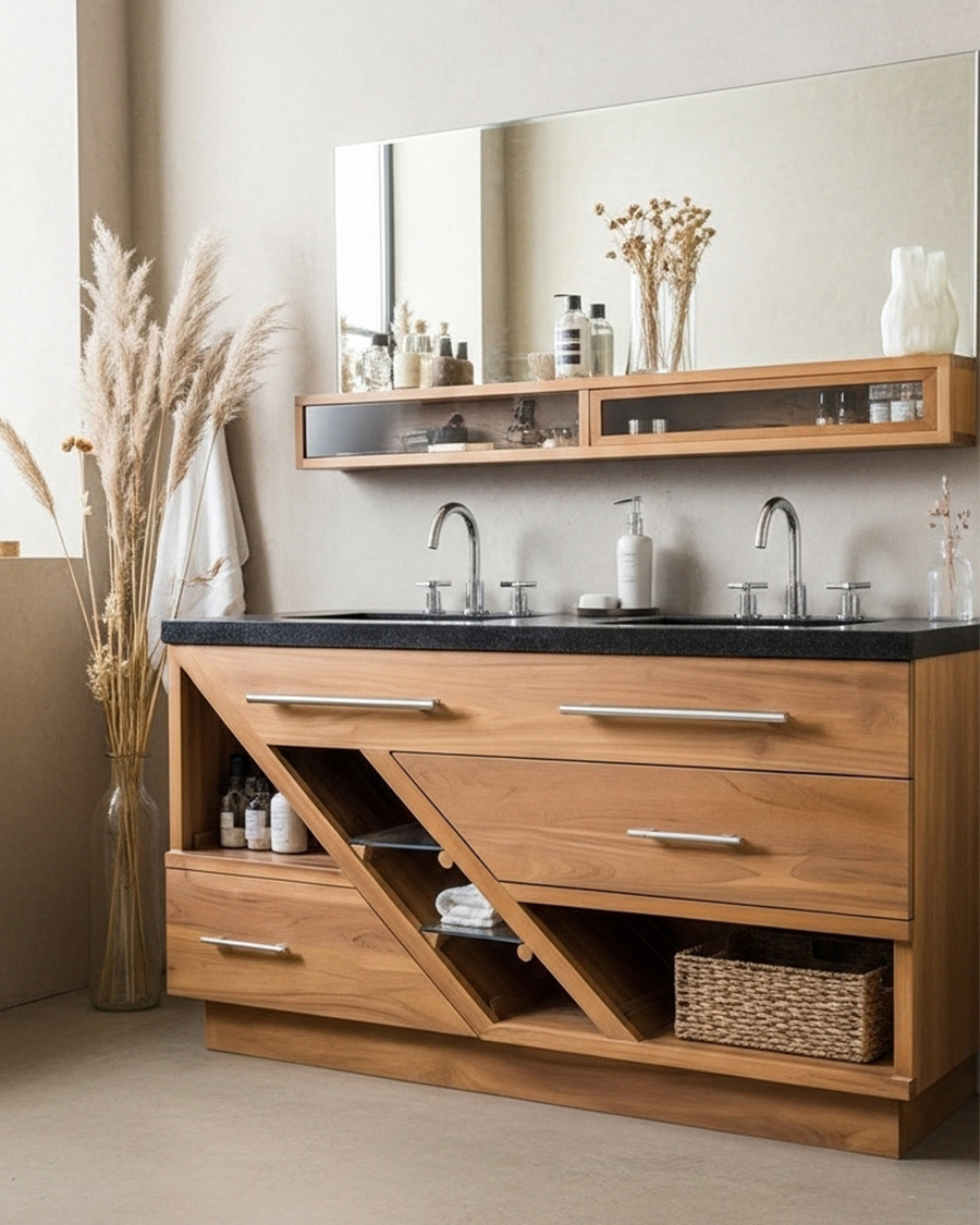 Nos conseils pour aménager une salle de bain bois