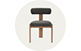 Chaise en tissu